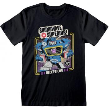 Transformers Soundwave Superior Herren T-Shirt schwarz S-XXL