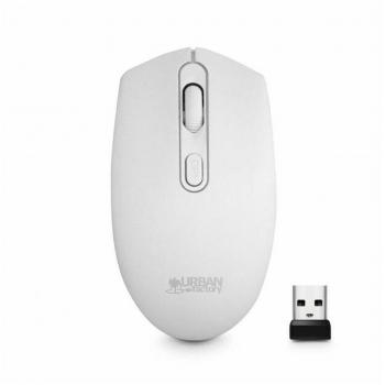 Mouse Ottico Wireless Urban Factory Bianco