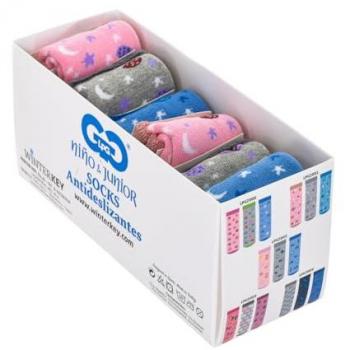 6er-Pack rutschfeste Socken für Kinder