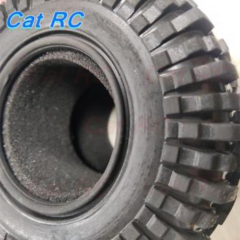 Neumáticos para RC 2.2 pulgadas, 4 piezas, compatibles con TRX4, SCX10, RBX10, D90, catRC 90046
