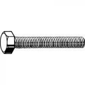 Qualfast GR-8.8 Galvanised Hex Head Set Screws, Size M10x35, Pack of 10