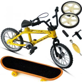 Alloy and Plastic Finger Bike