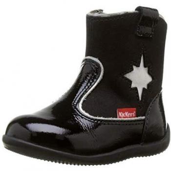 Kickers BIBOOTS Baby Stiefel in Schwarz