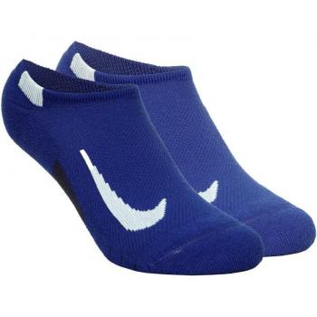 Calcetines Nike Multiplier No-Show Pack 2 – Colores Varios con Azul