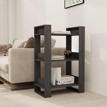 VidaXL Estantería divisor de espacios madera pino 60x35x91 cm