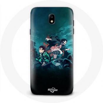 Tanjiro and Nezuko Protective Case for Galaxy S4