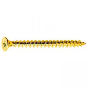 Boîte de vis à bois laiton TSP 3,5 × 12 mm – 10 unités