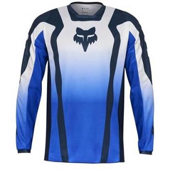 Maillot de motocross FOX 180 Lean Bleu 2XL