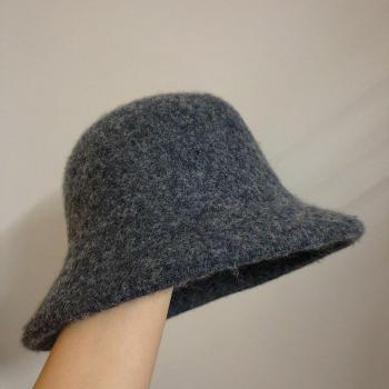 Spring Felt Bucket Hat for Women