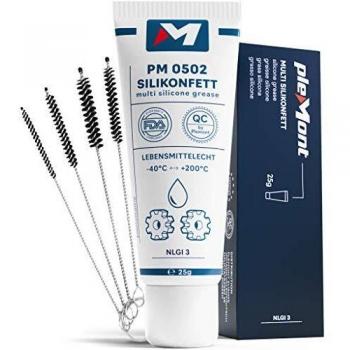 Grasa Alimentaria Plemont Silicona 25g con Accesorios