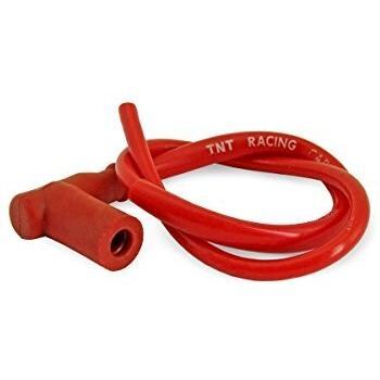 Attacco Candela Silicone Ermetico Cavo Rosso Motocicli Scooter TNT 187002A