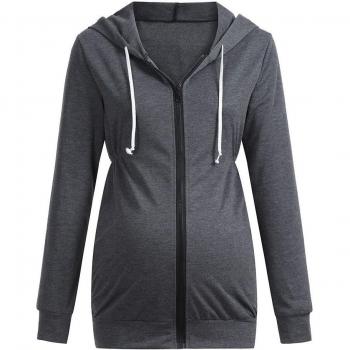 Solid Color Maternity Shirt