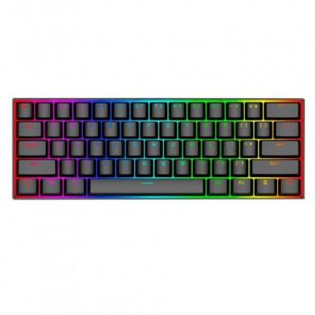 Teclado Mecanico Gamer Redragon Dragonborn K630 60% Negro Switch Blue