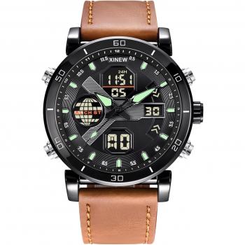 Men's Sports Style Digital Quartz Watch 30M Waterproof