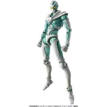 Super Action Statua Jojo S Verde Ierofante – Nuova Edizione