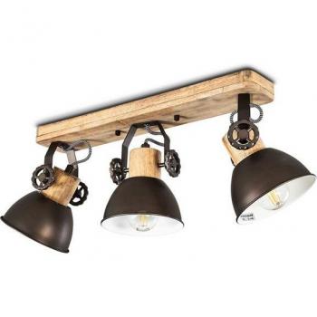 Hofstein Deckenlampe »Cotes« 3xE27 im Retro-Stil
