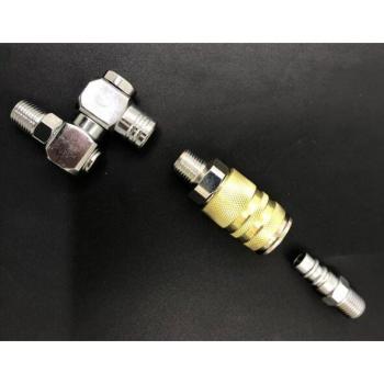 1/4 Thread Air Hose Quick Connect with 360-Degree Flexibility for Air Compressors
