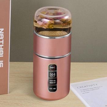 PureThermos Separated Tea and Water Flask