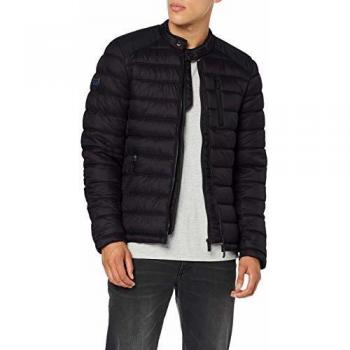 Chaqueta Acolchada Superdry Commuter para Hombre, Negro
