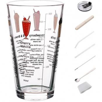 Ustensiles créatifs de mesure et boisson en verre thermorésistant