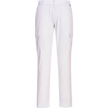 Pantalon de sécurité Portwest Slim Combat stretch blanc 46