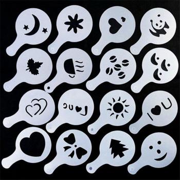 Cocoa Powder Cake Decoration Stencils