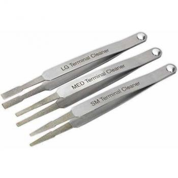Sealey Diamond Grip VS9202 3‑Piece Terminal Cleaner Set