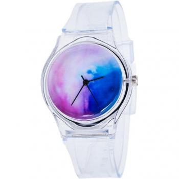 Montre à cadran étoilé pour femme