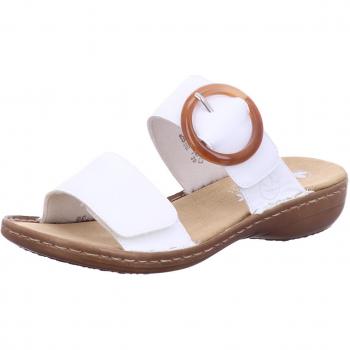 Rieker Ladies White Adjustable Sandals EU 37 / UK 4