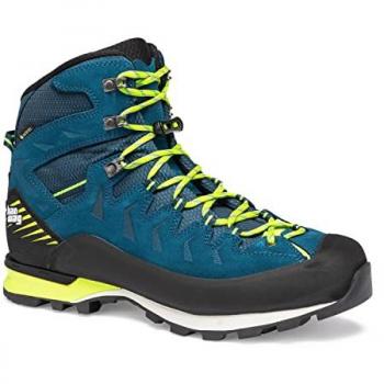Hanwag Makra Pro GORE-TEX Herren Bergstiefel Größe UK 10 seablue/sulphur