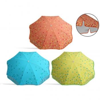 Semi-Transparent Umbrella Ø 240 cm with Adjustable Handle
