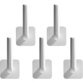 Multi‑Functional Rack Holder Kitchen Organizer Self‑Adhesive Cabinet Cupboard Paper Roll Towel Holder Tissue Hanger for Bathroom