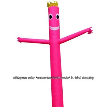 10ft Inflatable Air Dancer for 12-inch Blower (Fluorescent Red)