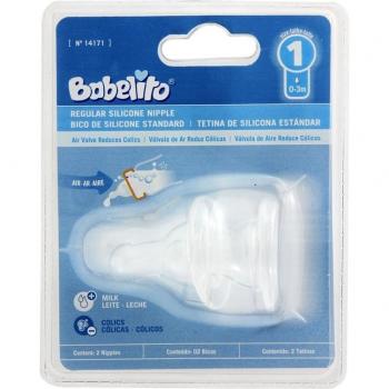 Babelito Tetina de Silicona, Talle 1 (Anticólicos)