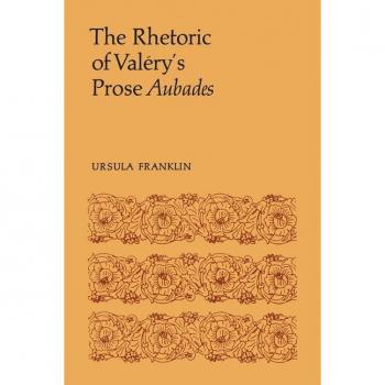 Vitalsource Technologies, Inc. The Rhetoric Of Valery's Prose Aubades