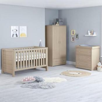 Babymore Luno 3 Piece Nursery Room Set