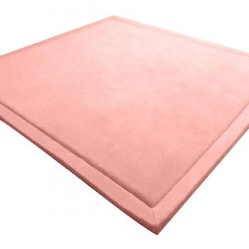 Tappetino Antiscivolo per Bambini in Velluto Corallo
