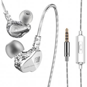 QKZ CK9 Dual In‑Ear Bass Subwoofer HiFi DJ Sport Monitor Direct