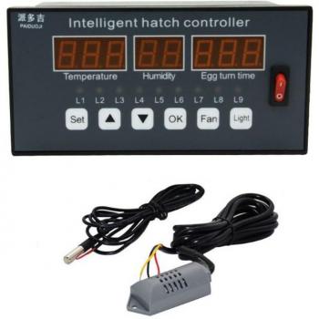 Regulador Digital de Temperatura y Humedad para Incubadoras