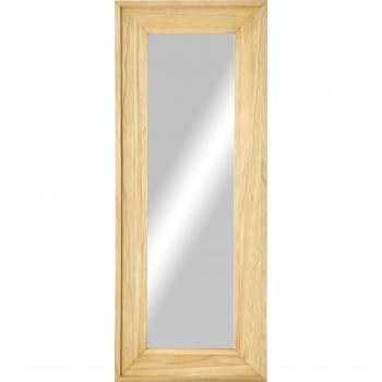 HOMCOM Wandspiegel Modern 150x60cm Hängespiegel aus MDF Tannenholz