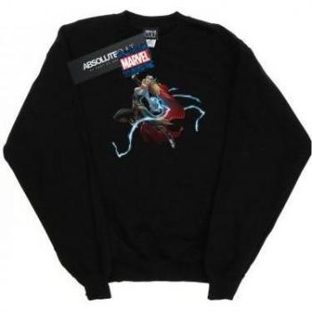 Felpa Nera Marvel Thor