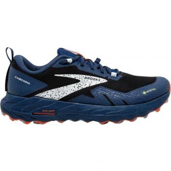 Brooks running Cascadia 17 Gore-Tex Mann Marineblau