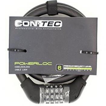 CONTEC 85 cm PowerLoc Schloss, unisex, schwarz