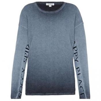 Damen Pullover SOCCX, Rundhals, 100% Baumwolle