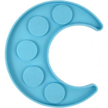 Candelabro Lunar con 5 Agujeros – Moldes de Silicona
