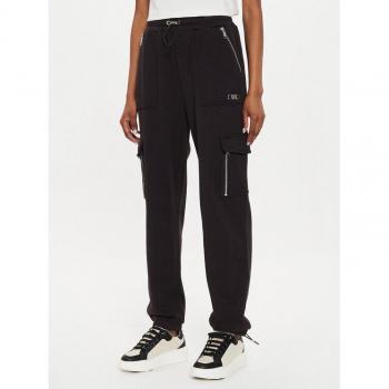 Michael Kors Women's Black Slim Cargo Trousers