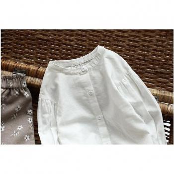 Blusa Retro Infantil Estilo Korean
