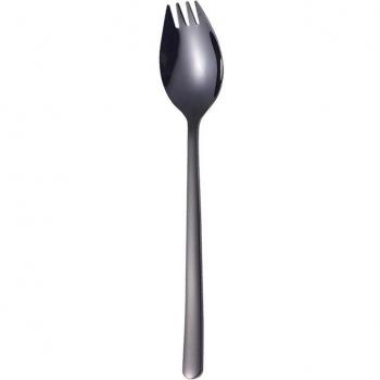 Spork de acero inoxidable para camping y picnics