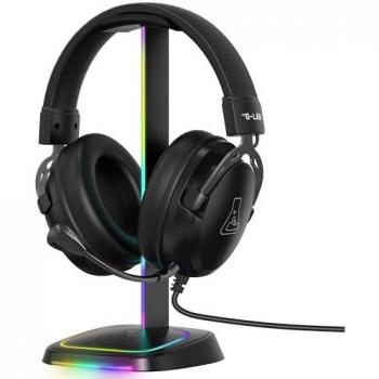 Support casque gamer K‑Stand Neon RGB – filaire – éclairage RGB – Noir, version 2024