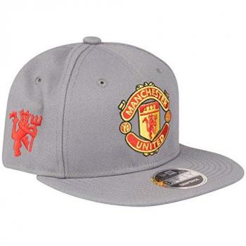 New Era 9Fifty Devils Mütze Manchester United – Herrenmodell, Grau, Einheitsgröße